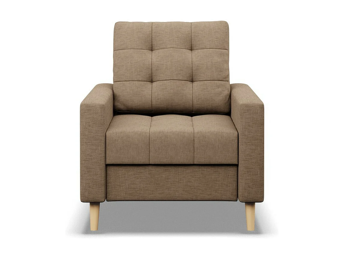 Loungesessel für das Wohnzimmer, Braun