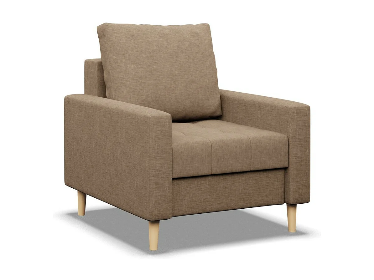 Chaise longue pour le salon, Brun