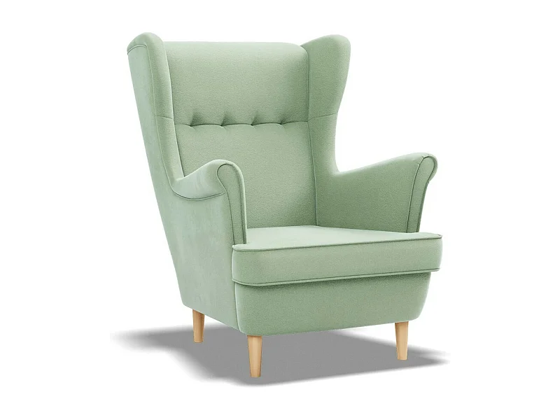 Chaise longue pour le salon, Vert clair