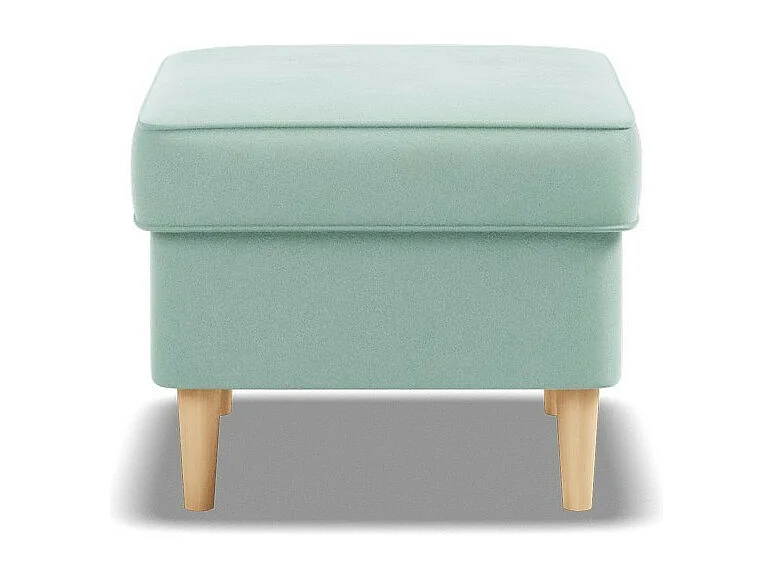 Podnóżek do fotela, turkusowy