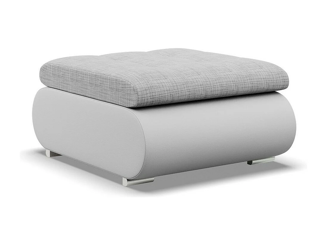 Pouf pour le salon, Gris + Gris