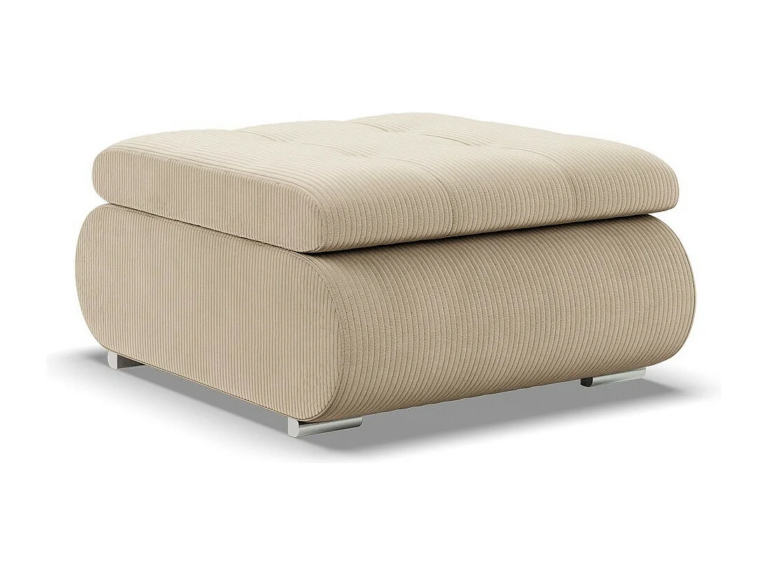 Pouf pour le salon, Corde - Beige