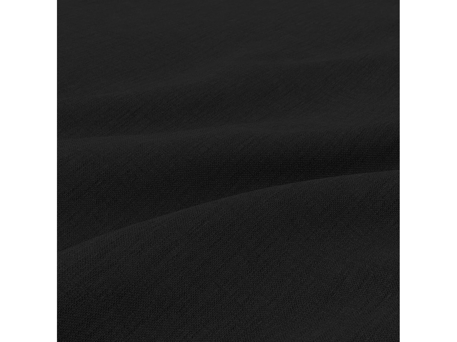 Pouf pour le salon 50 x 50 cm, Noir