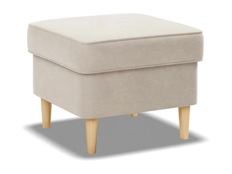 Podnóżek do fotela, beżowy