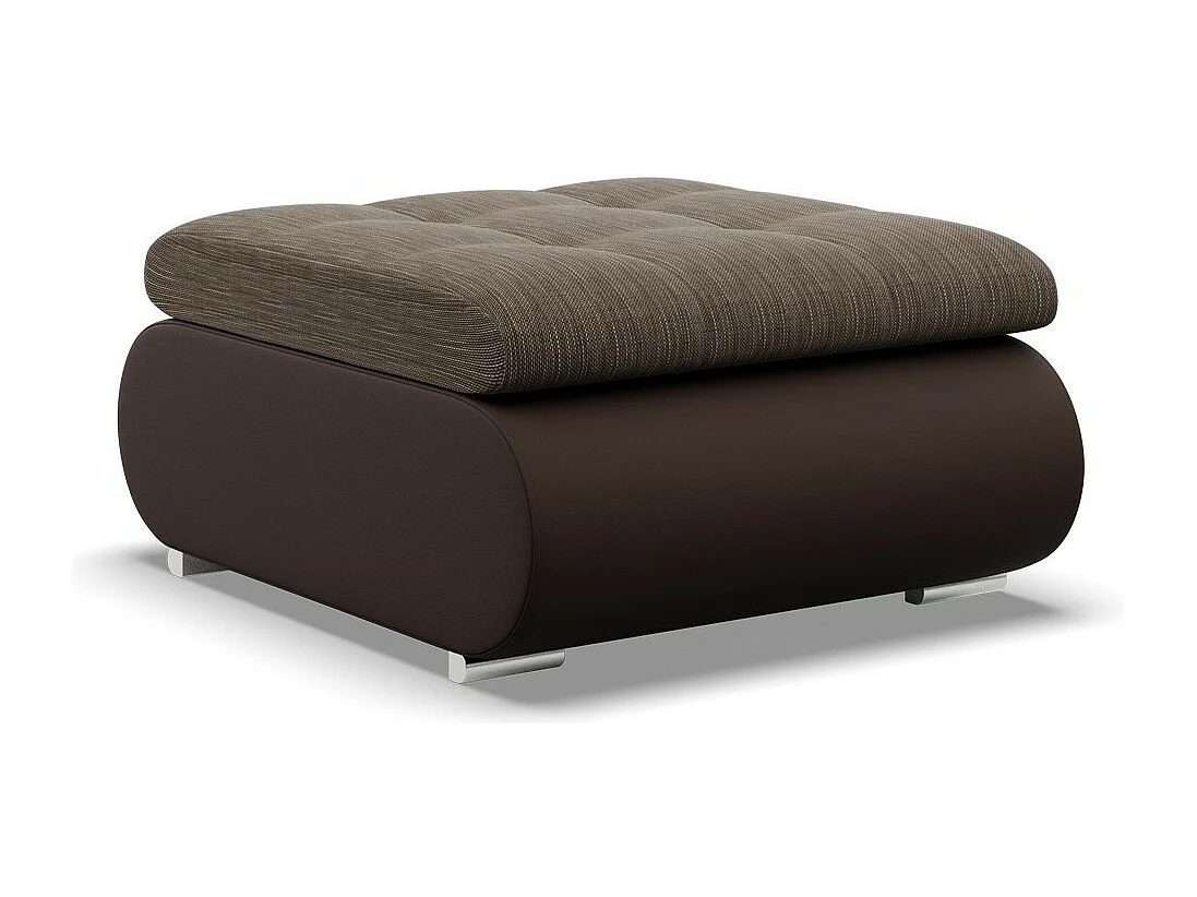 Pouf pour le salon, Brun + Brun