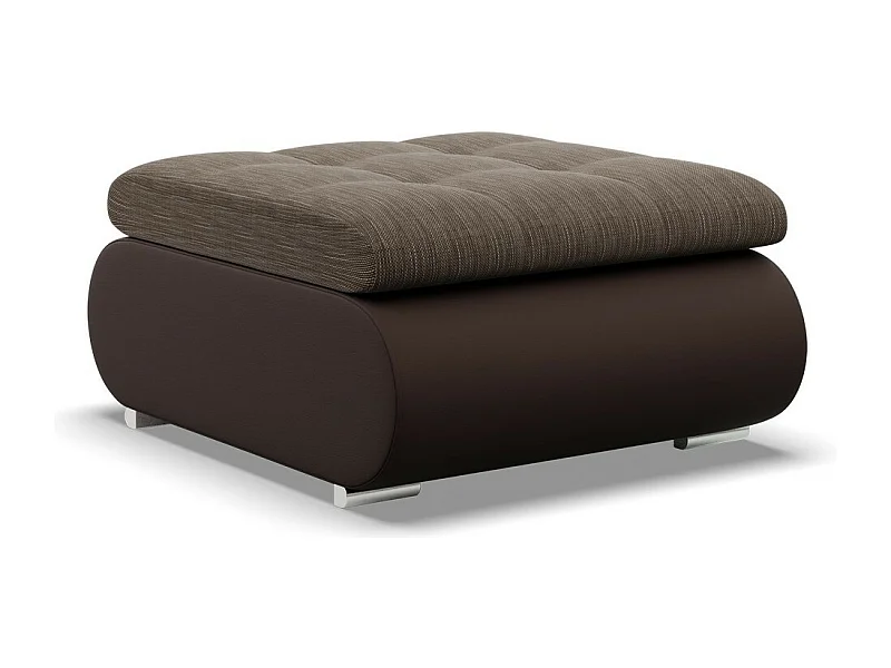 Pouf pour le salon, Brun + Brun