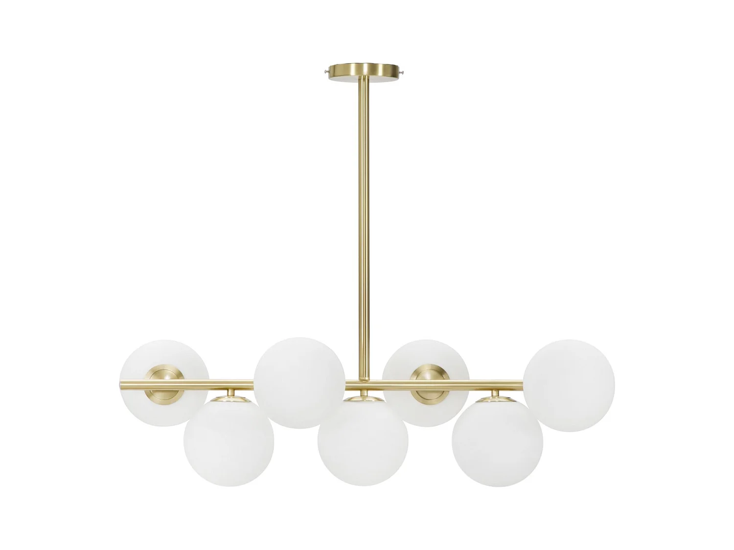 GLAMY KROONLUCHTER 7 LAMPEN 81x30x74 CM