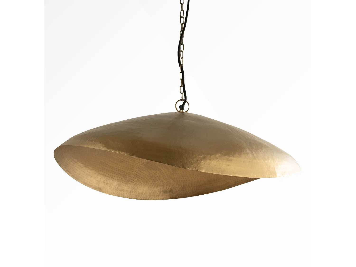 Suspension en métal doré 72 cm - Elora