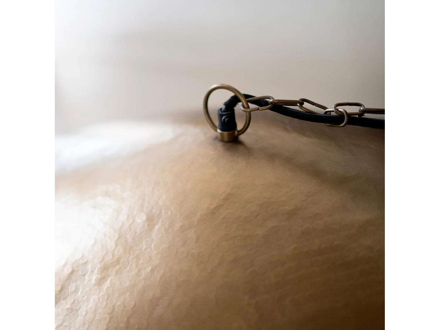 Suspension en métal doré 72 cm - Elora