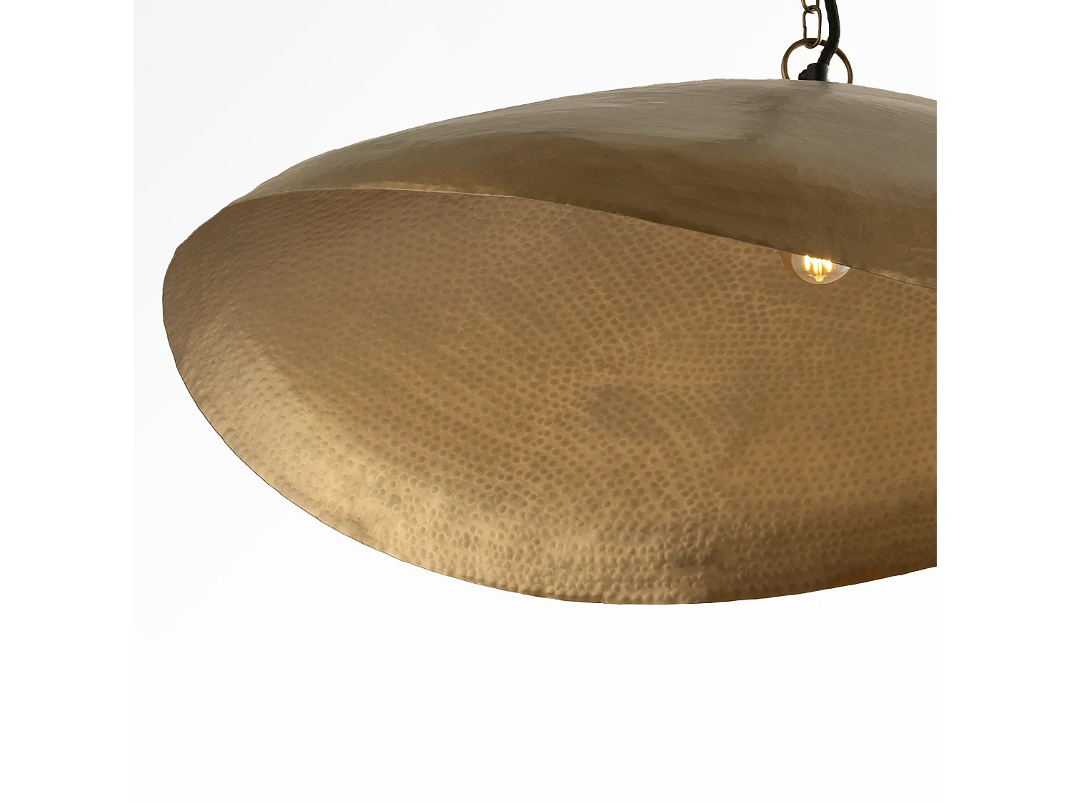 Suspension en métal doré 72 cm - Elora