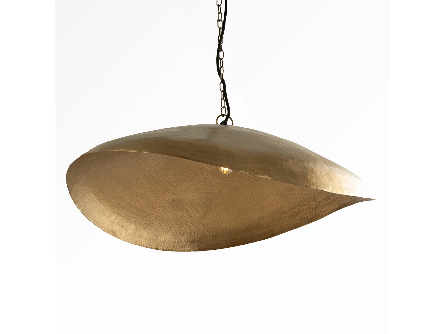 Suspension en métal doré 72 cm - Elora