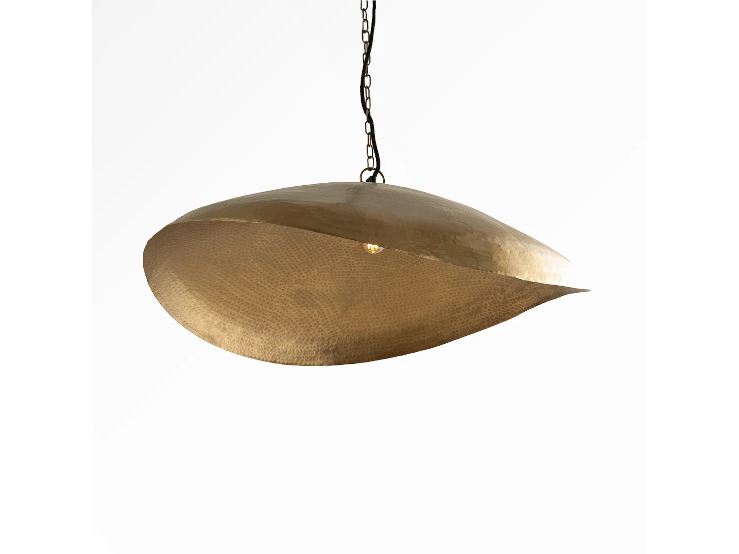 Suspension en métal doré 72 cm - Elora