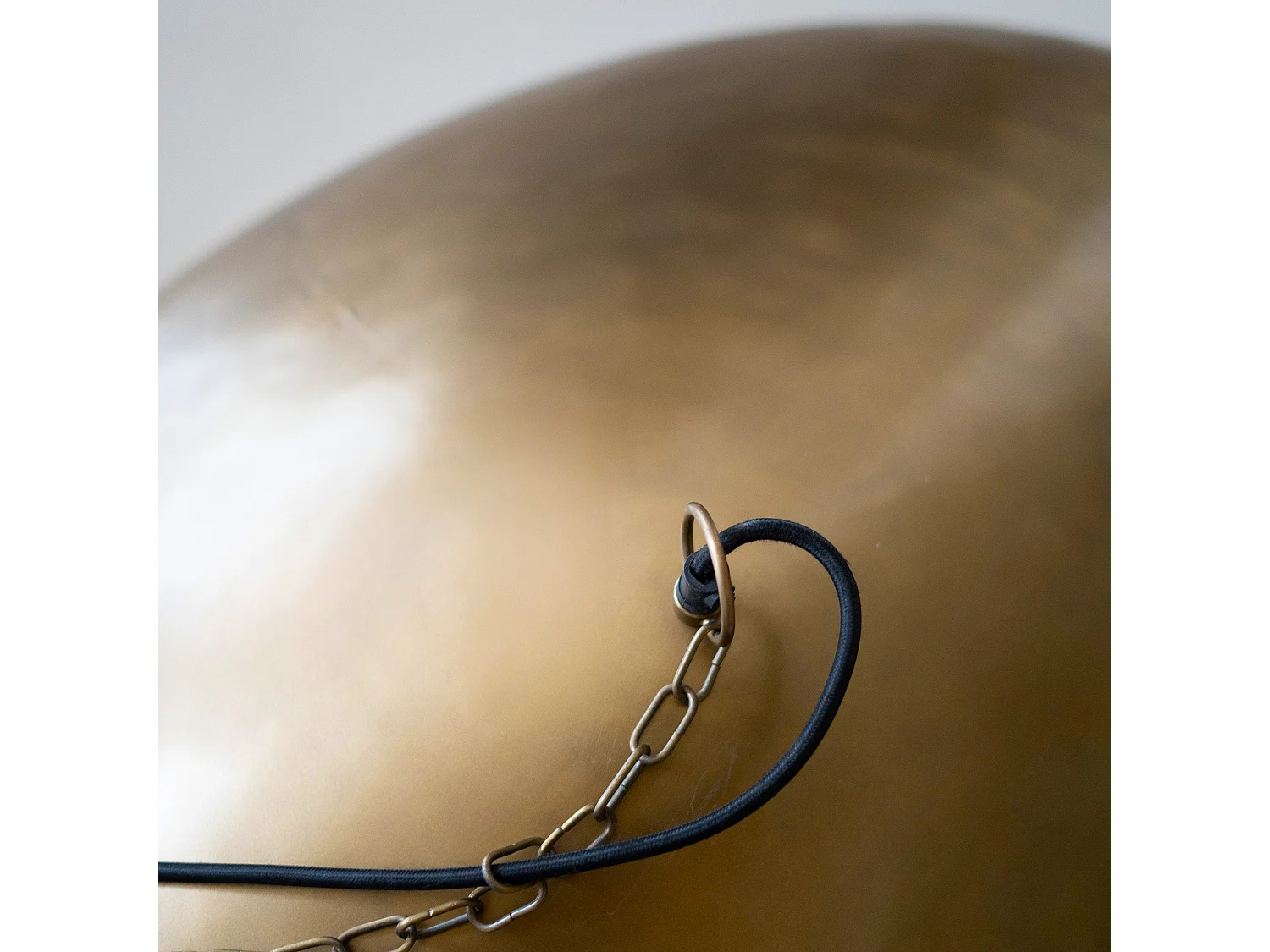 Suspension en métal doré 74 cm - Pacha