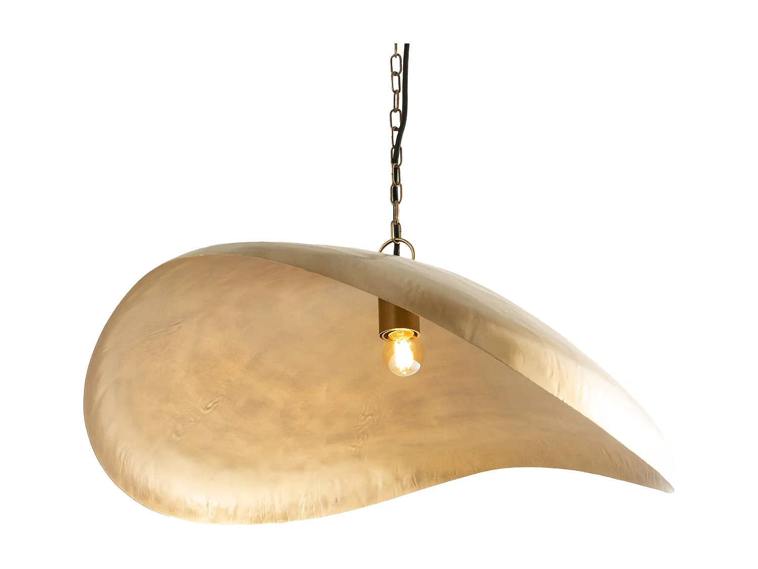 Suspension en métal doré 74 cm - Pacha