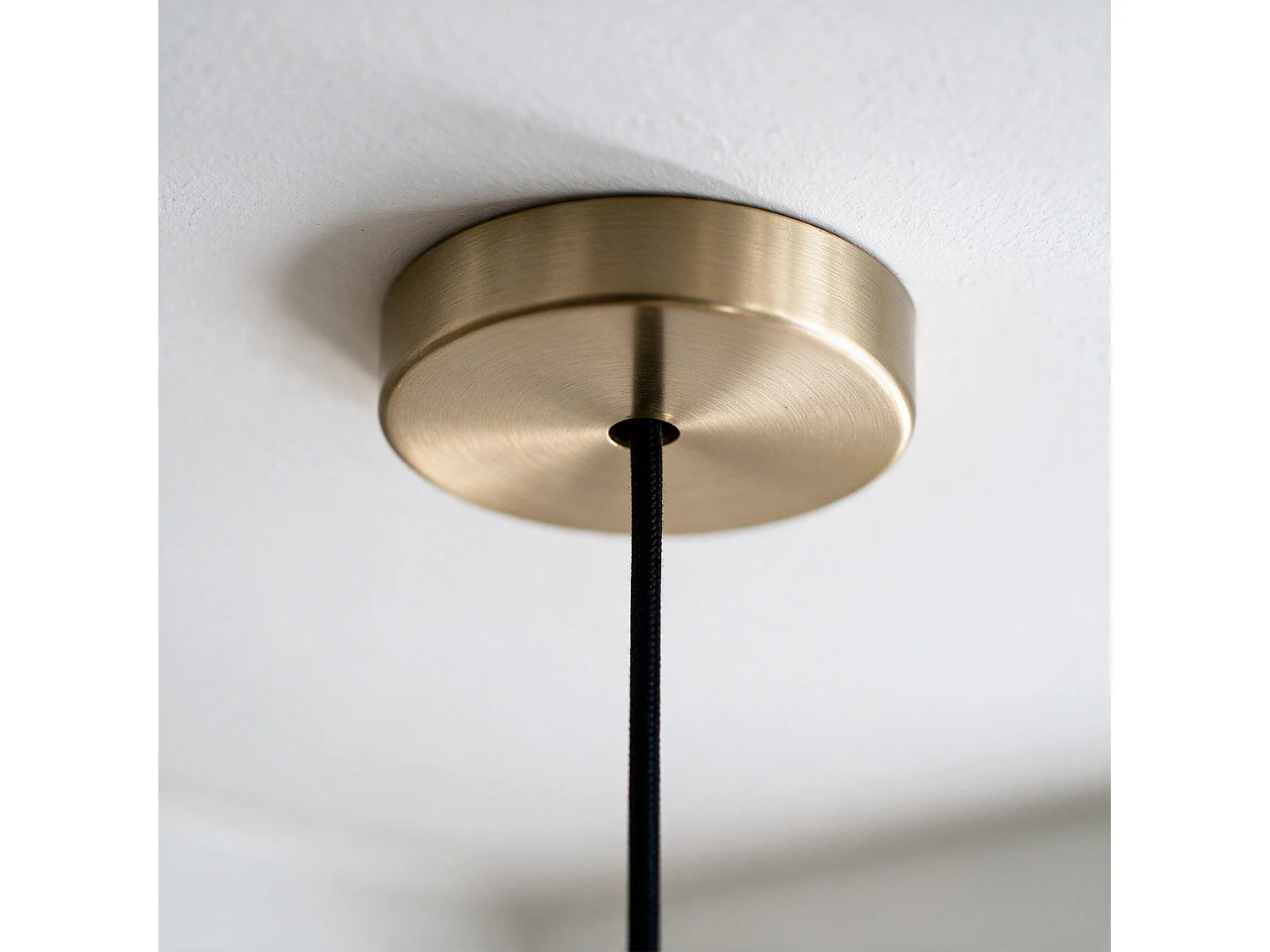 Sospensione in metallo dorato 61 cm - Ramo