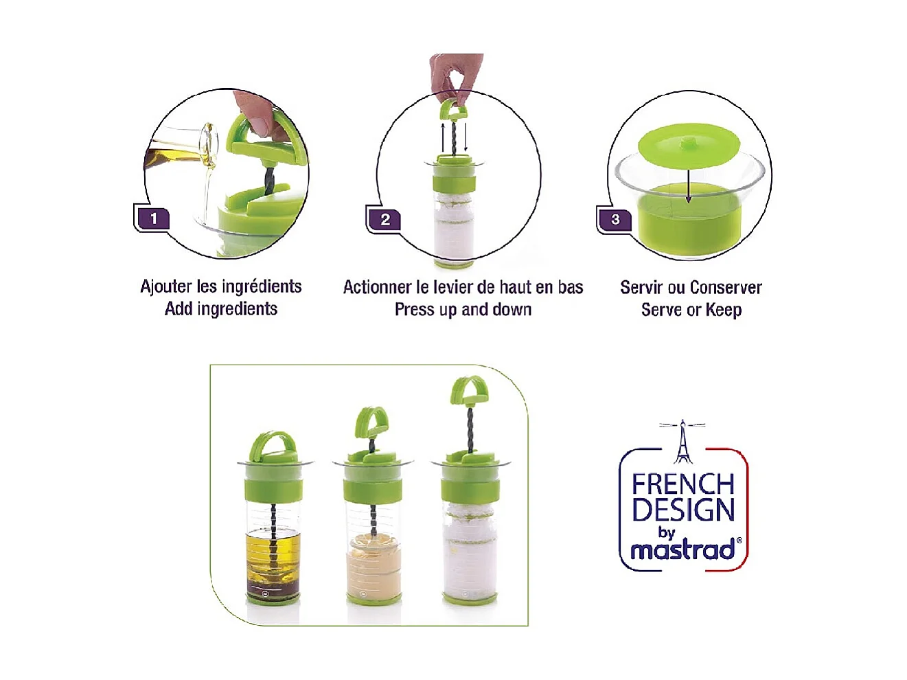 Toupie des sauces Qwik Wisk