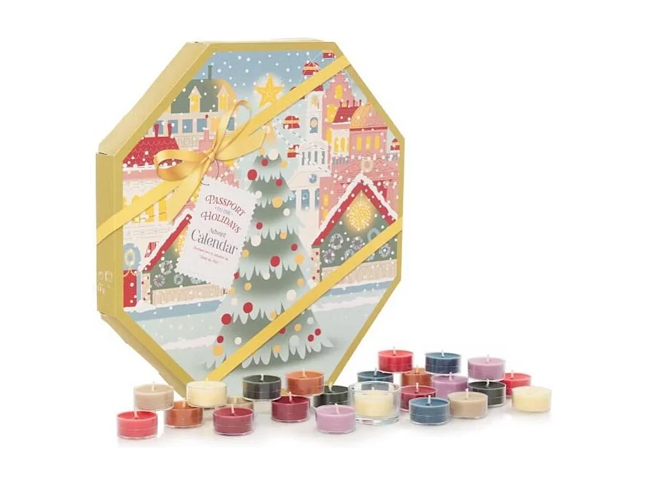 Calendrier de l'Avent bougies