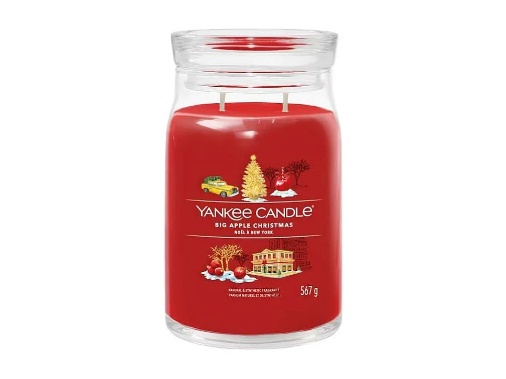 Bougie de Noël à New York grand modèle