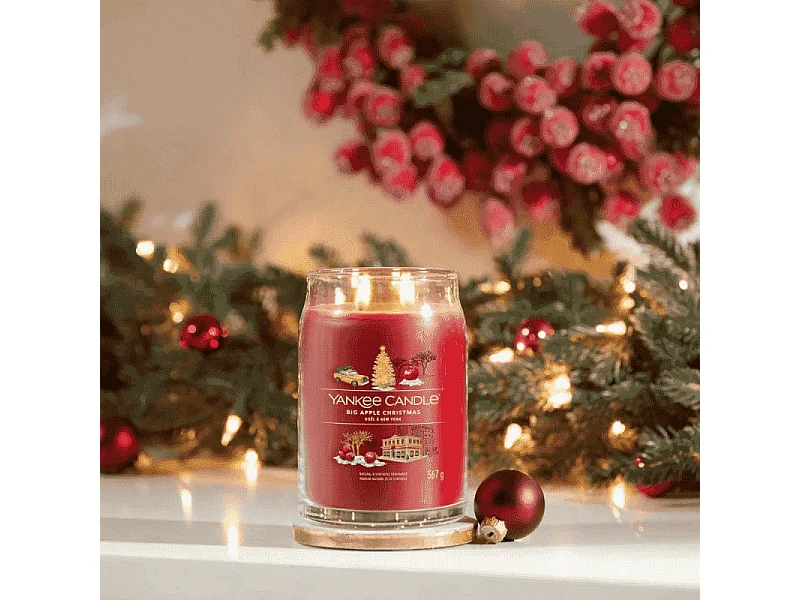 Bougie de Noël à New York grand modèle