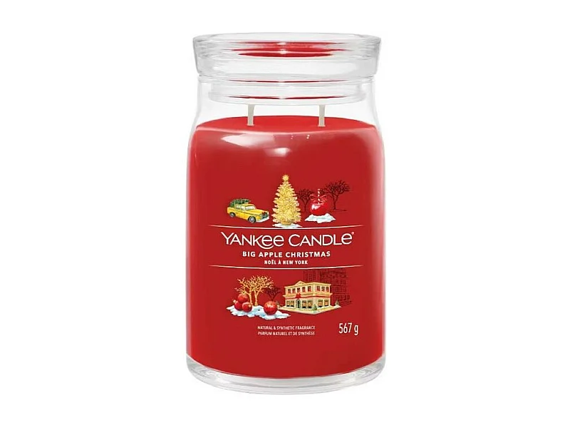 Bougie de Noël à New York grand modèle