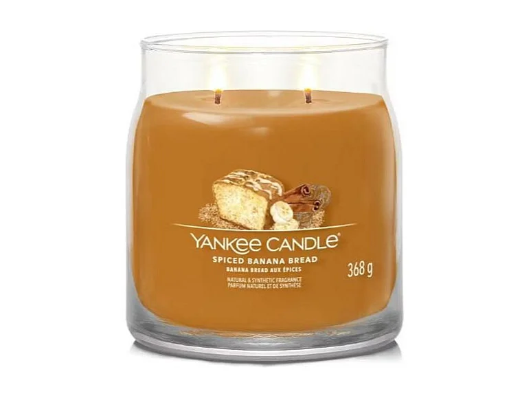 Bougie Banana Bread aux épices moyen modèle