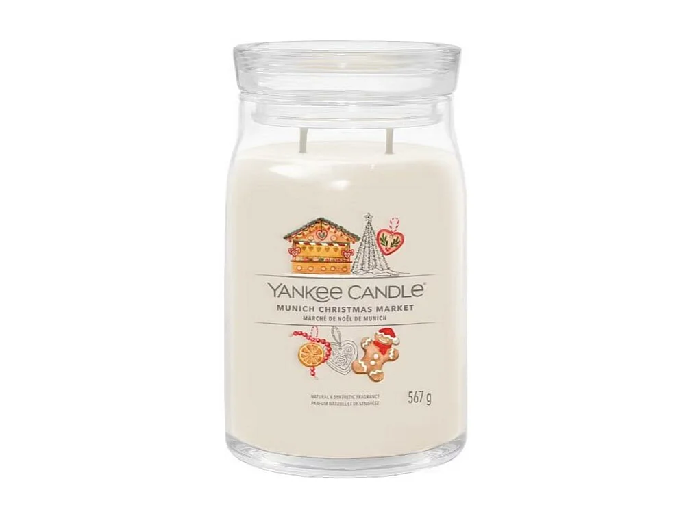 Bougie marché Noël Munich grand modèle