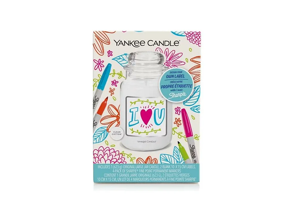 Yankee candle x sharpie étiquette perso