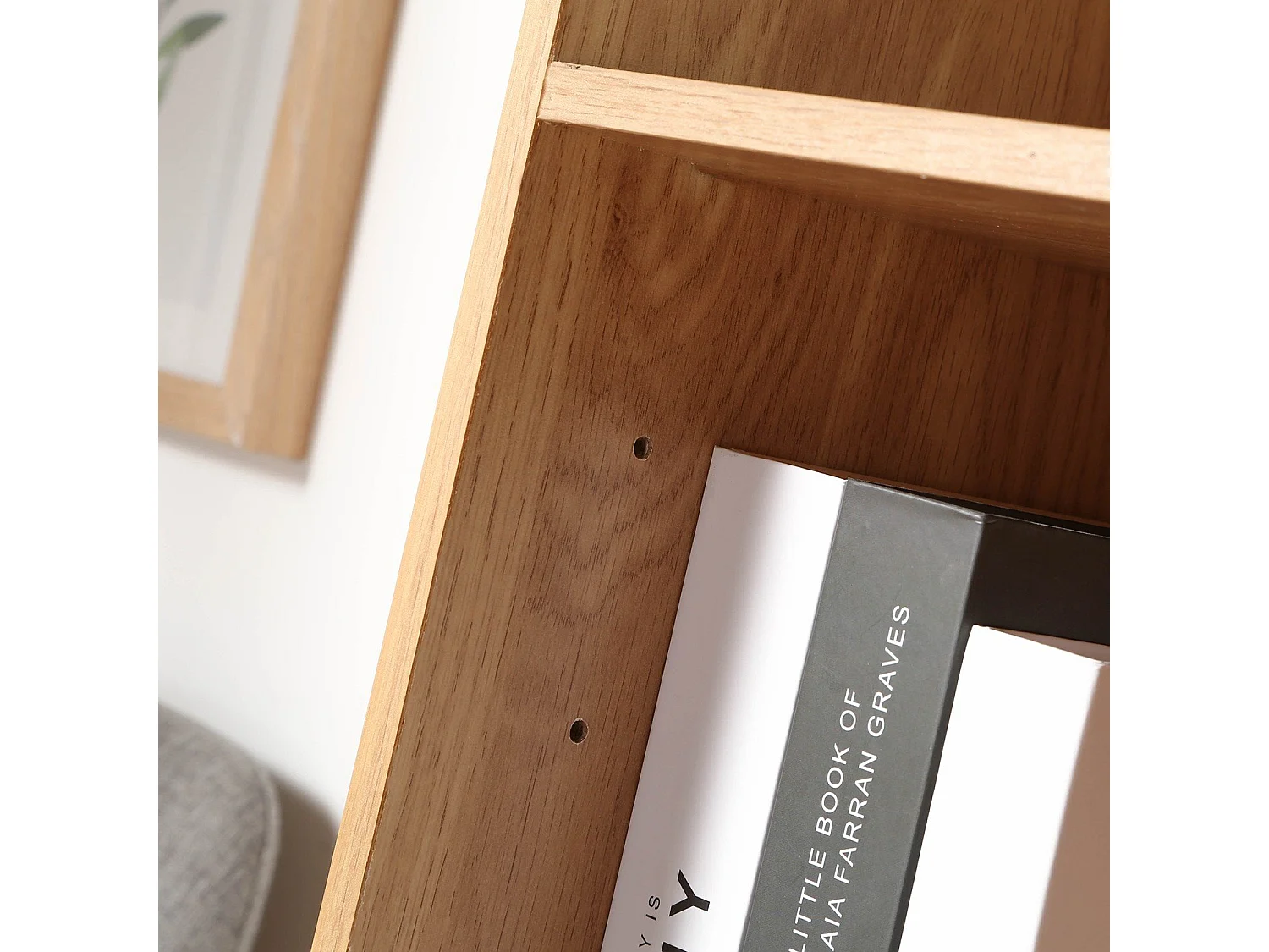 Étagère 3 niveaux et Rangement 2 portes H120 cm - MODU