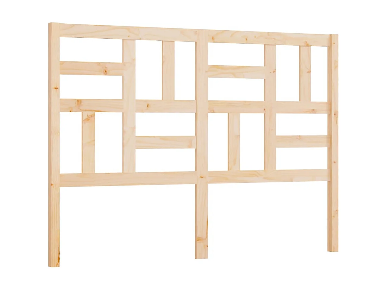 Cabecero de cama madera maciza de pino 166x4x104 cm