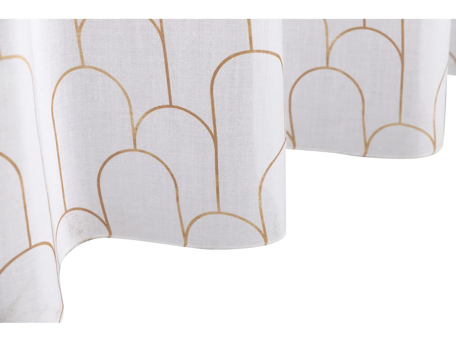 Visillo Lino Hera Formas Geometricas 140x270 Cm