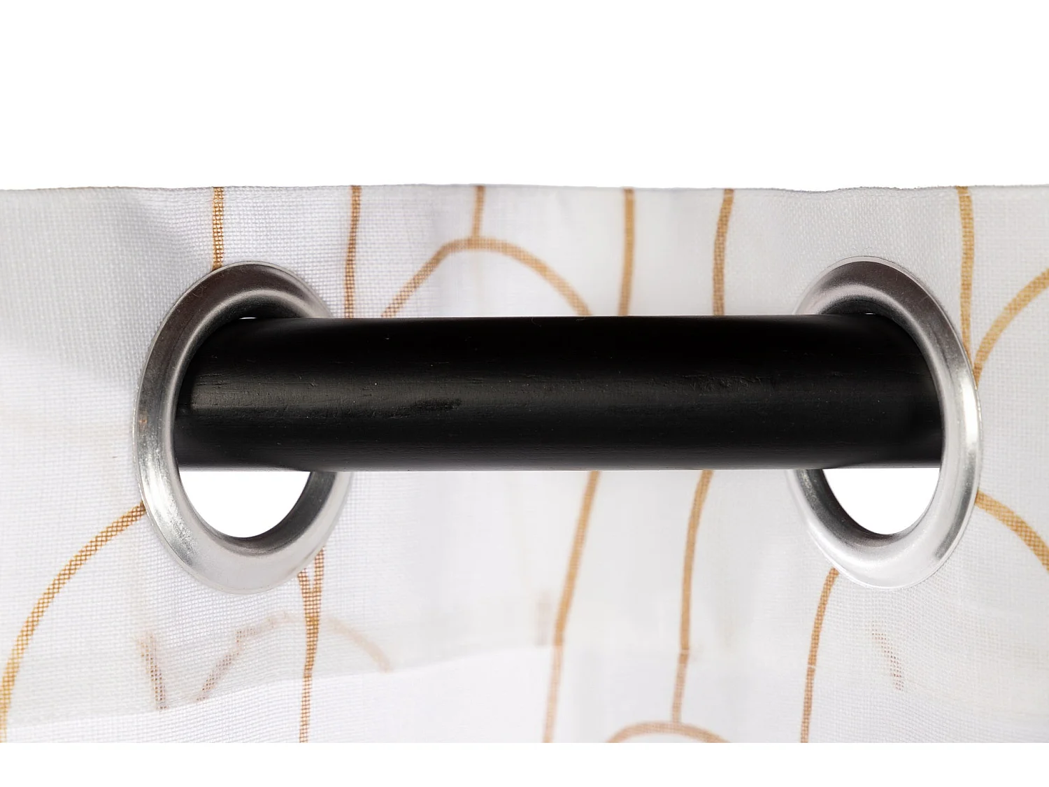 Visillo Lino Hera Formas Geometricas 140x270 Cm