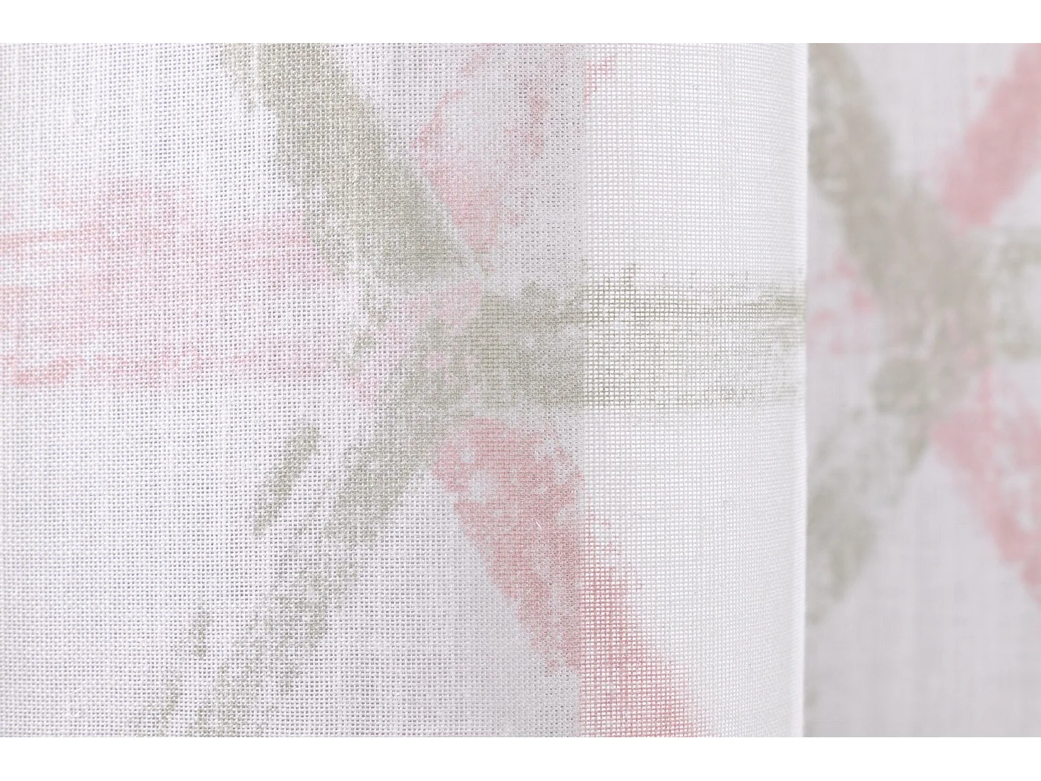 Visillo Lino Lidia Formas Geometricas 140x270 Cm