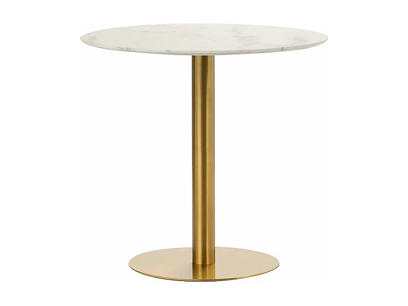 Mesa Comedor Acero Inoxidable Calgary 80x80x75 Cm