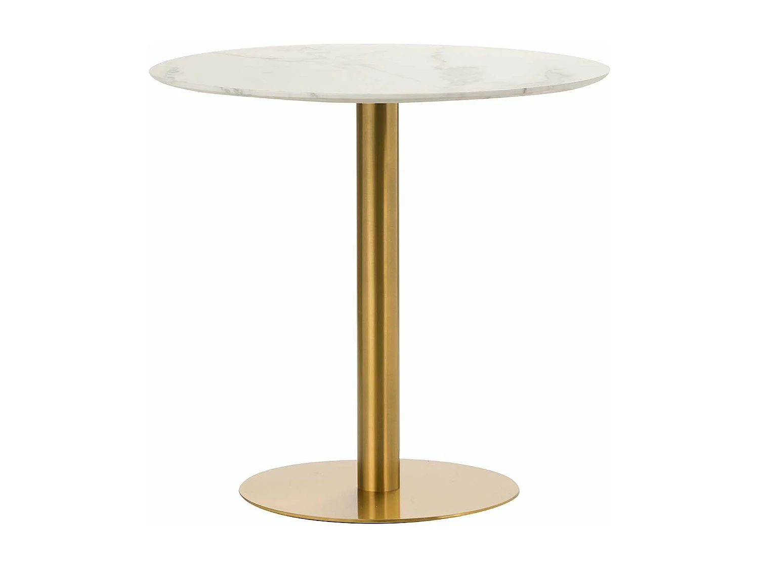 Mesa Comedor Acero Inoxidable Calgary 80x80x75 Cm