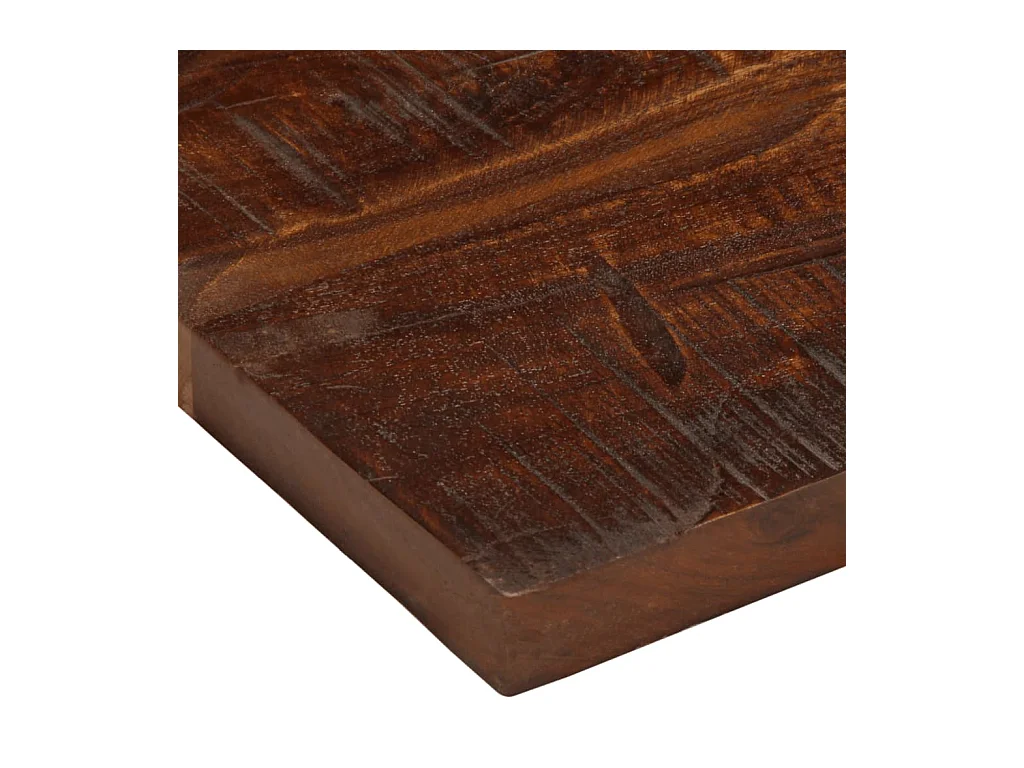 Dessus de table 50x30x2,5 cm rectangulaire bois massif récupéré
