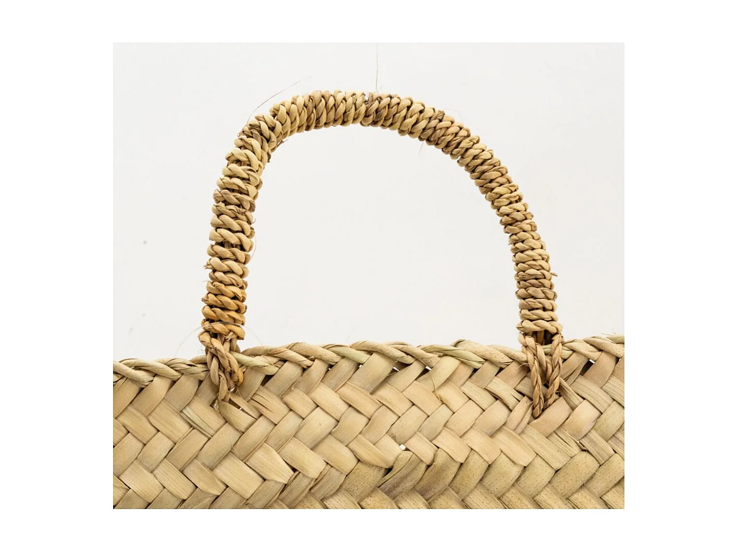 Cabas en palmier naturel Au Coin Du Feu