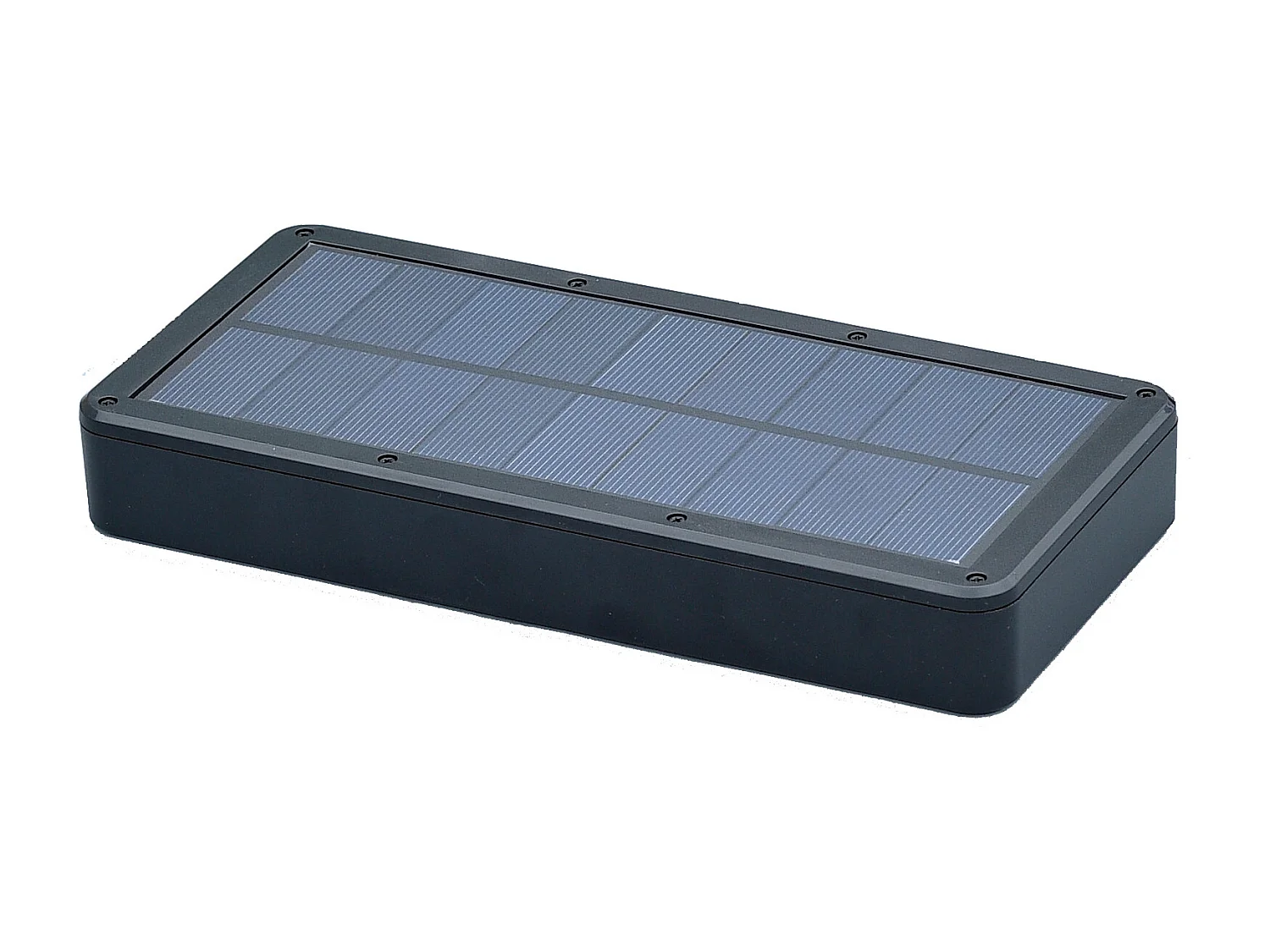Applique solaire IP65 (800lm 6000K A++) - Noire - Voltman