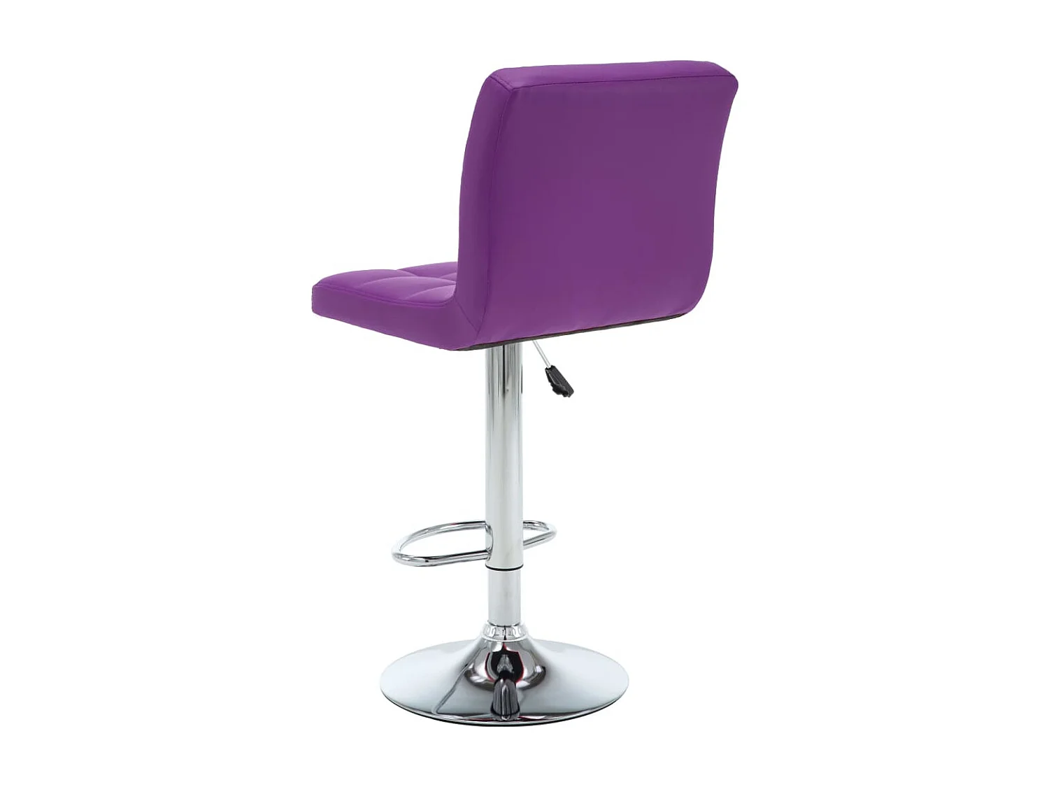 Barhocker 2 Stk. Lila Kunstleder