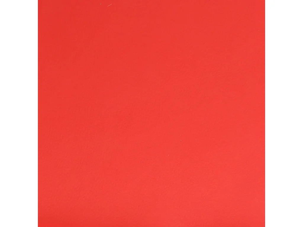 Tabourets de bar lot de 2 rouge similicuir