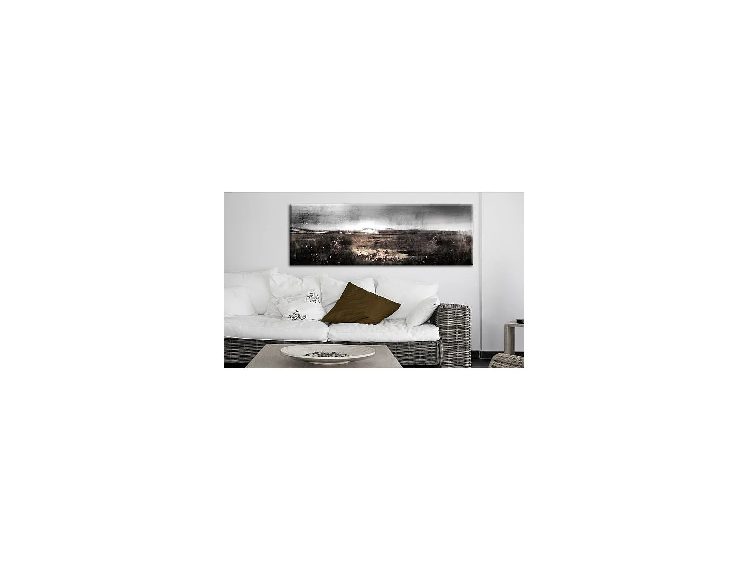 Tableau Pré hivernal 120x40 cm