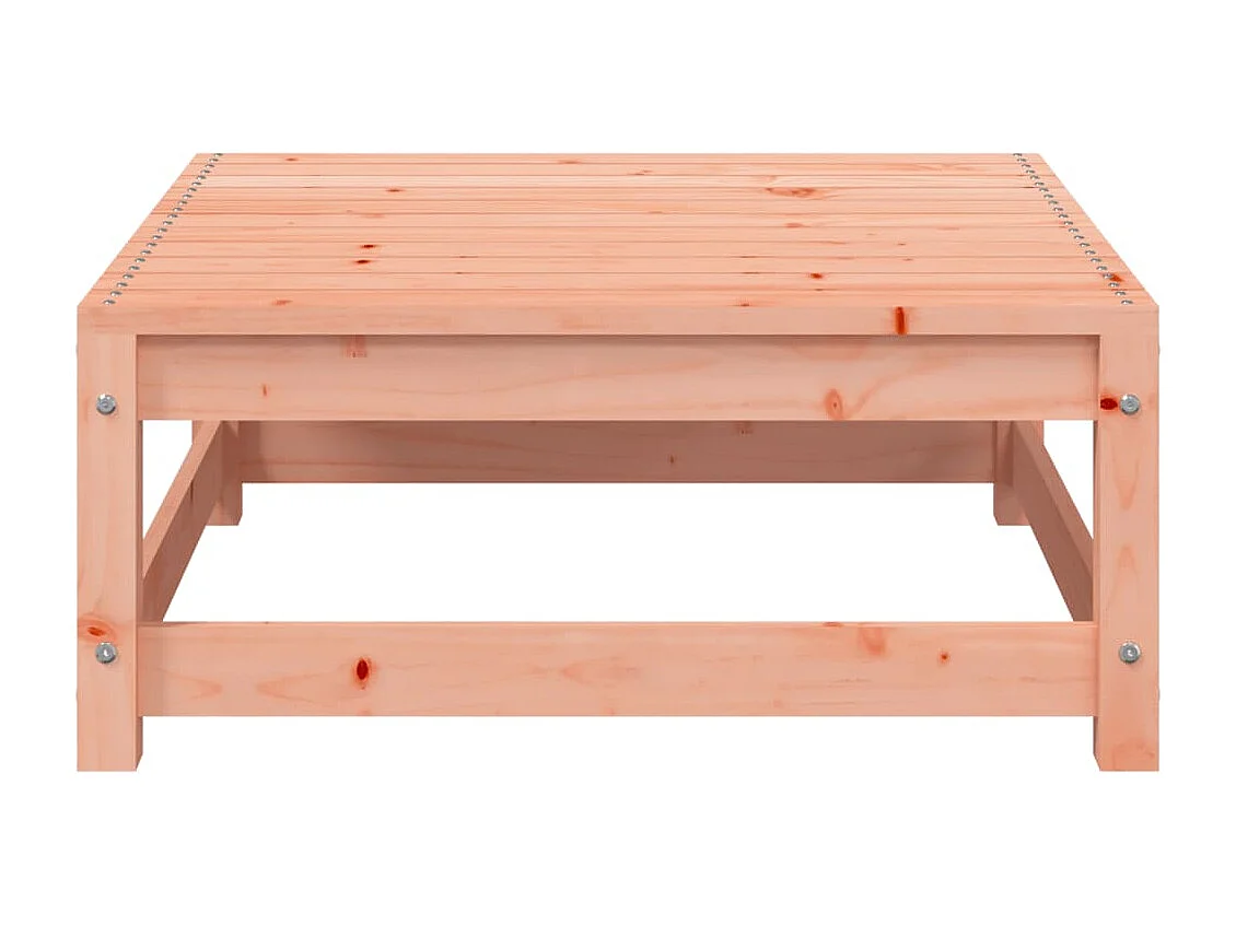 Canapé d'angle de jardin avec coussins et repose-pieds