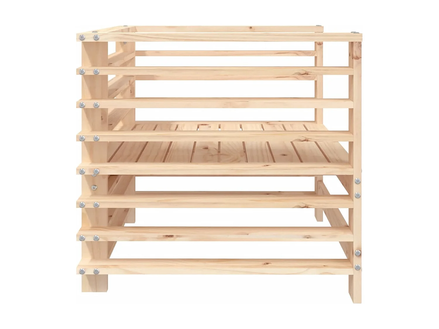 Mobili da giardino 11 pezzi con cuscini in resina intrecciata beige