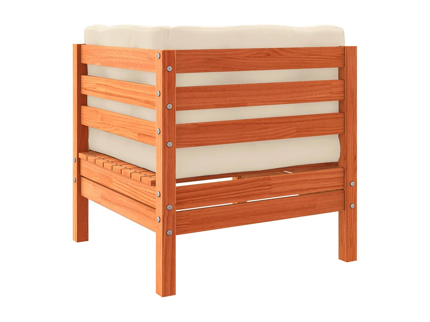 Salon de jardin avec coussins 4 pcs beige résine tressée