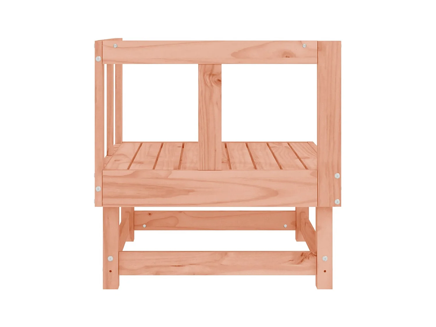 Canapé d'angle de jardin bois massif douglas