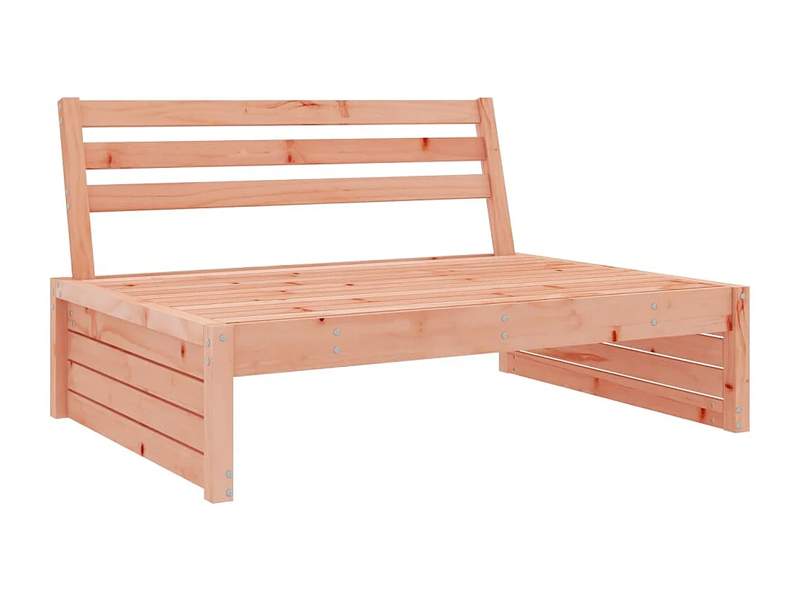 Divano da giardino centrale 120x80 cm in legno massello Douglas