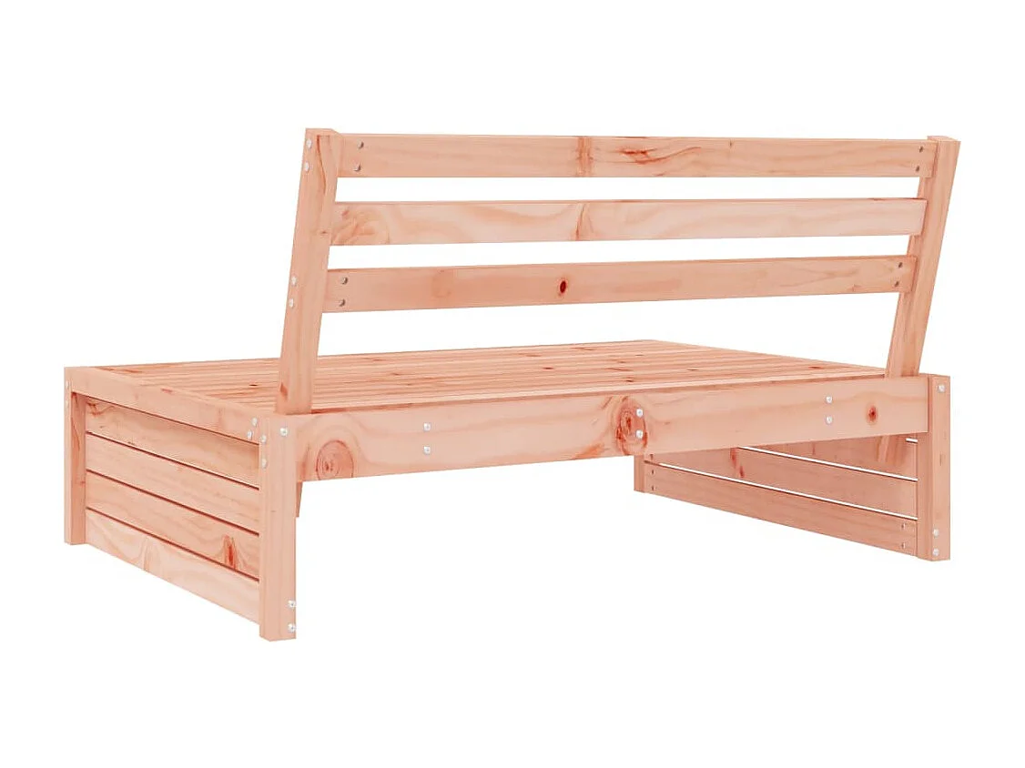 Divano da giardino centrale 120x80 cm in legno massello Douglas