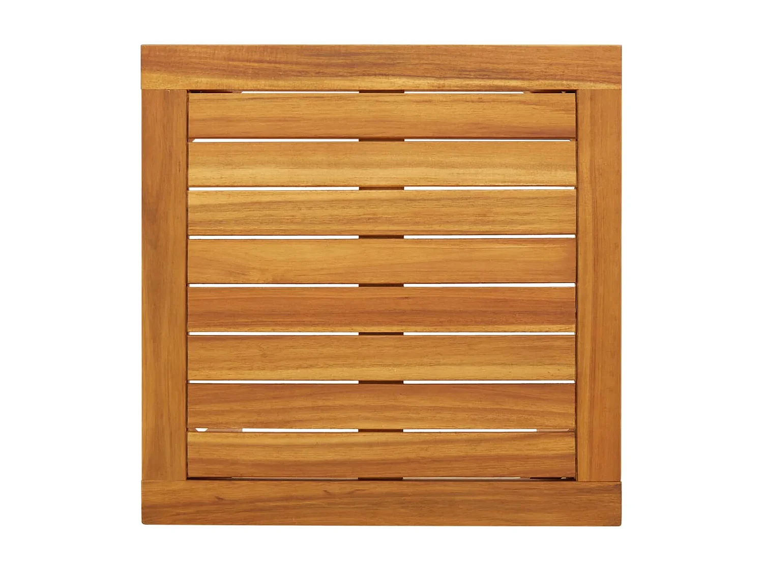 Mobili da giardino 5 pezzi in resina nera intrecciata e legno di acacia