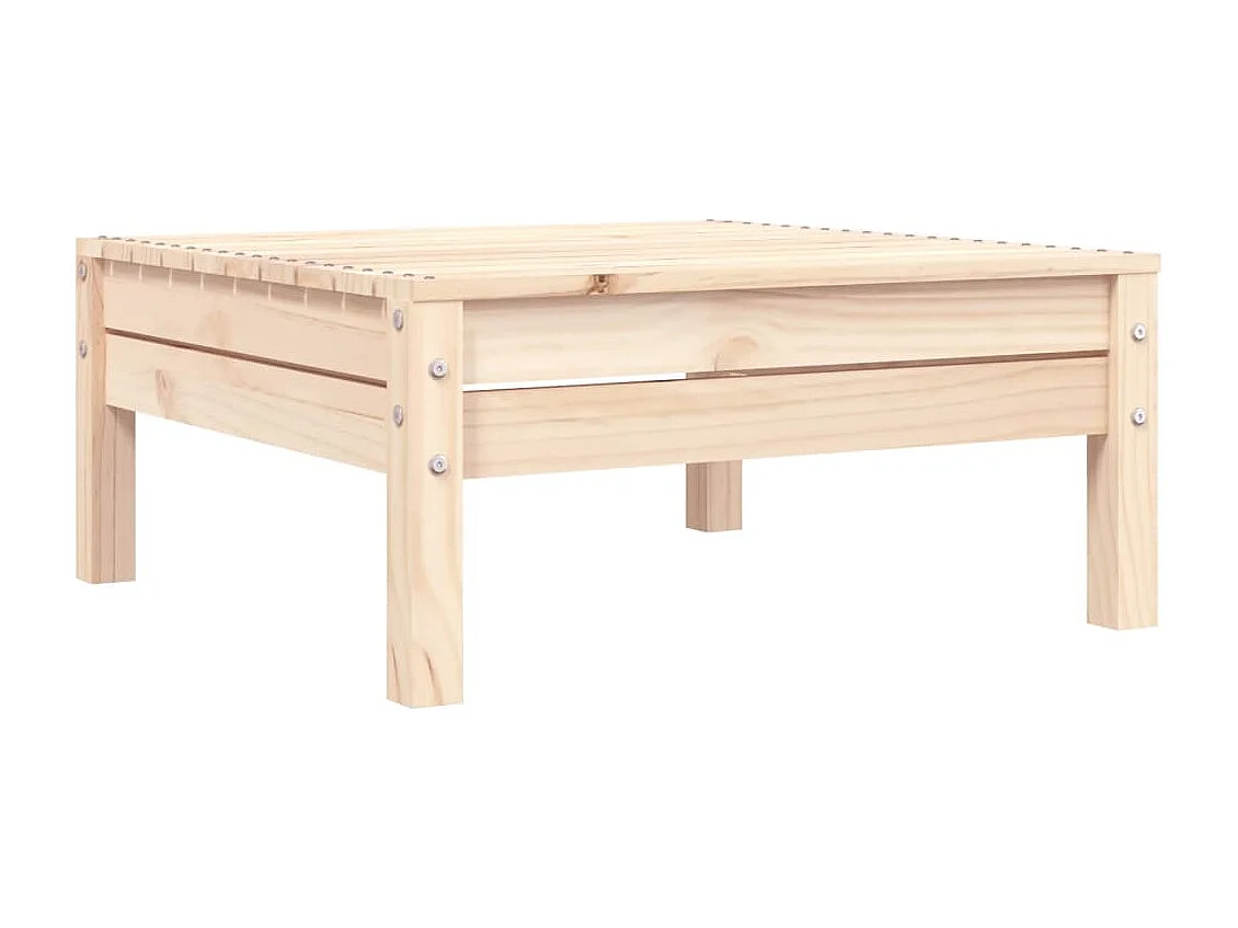 Divano da giardino a 3 posti in legno di pino massiccio