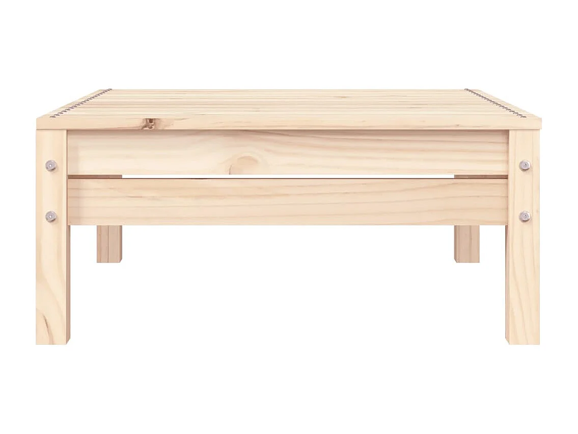 Divano da giardino a 3 posti in legno di pino massiccio