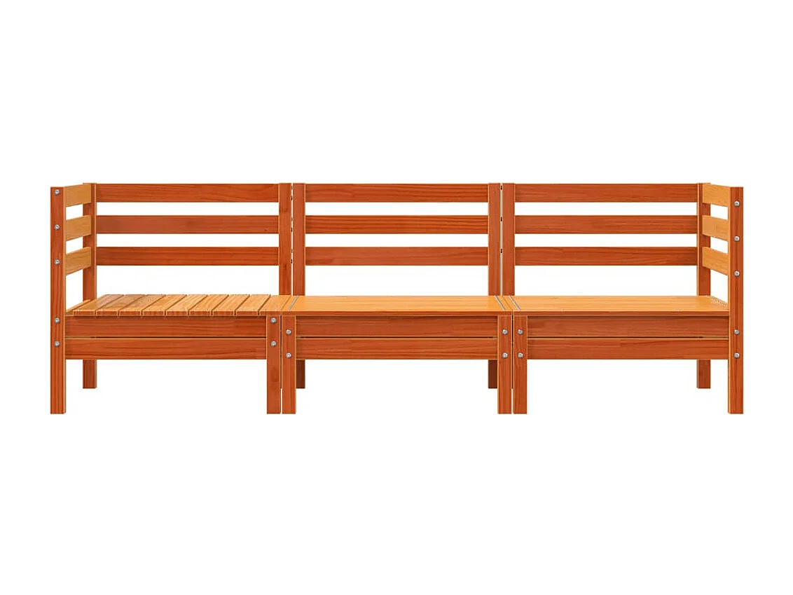 Salon de jardin avec coussins 7 pcs beige résine tressée